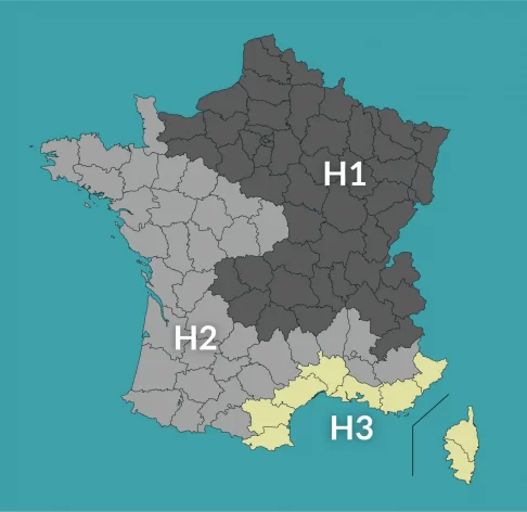 Primes CEE - Zones géographiques France