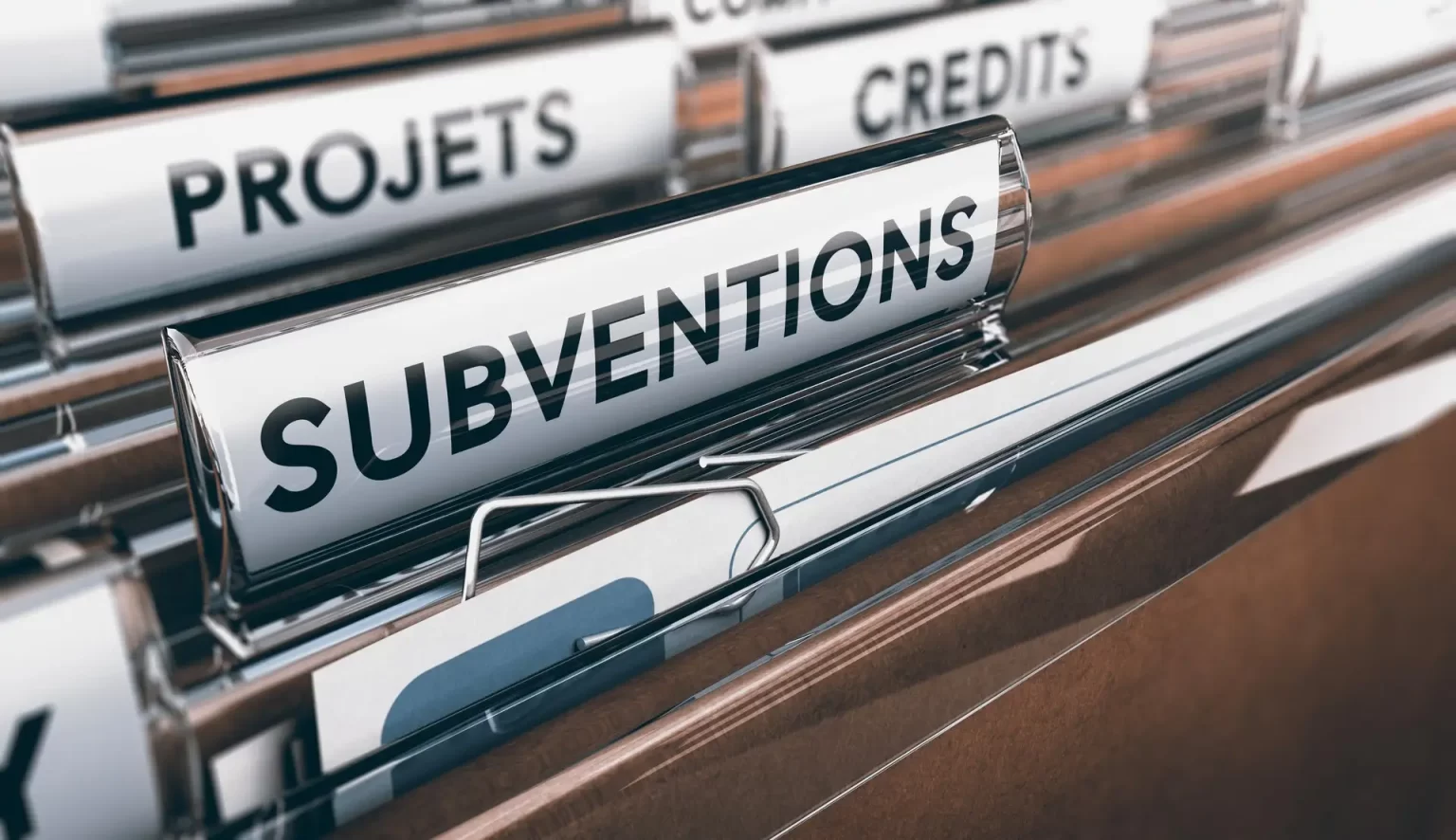 Dossier d'aides intitulées : projet, crédits, subventions