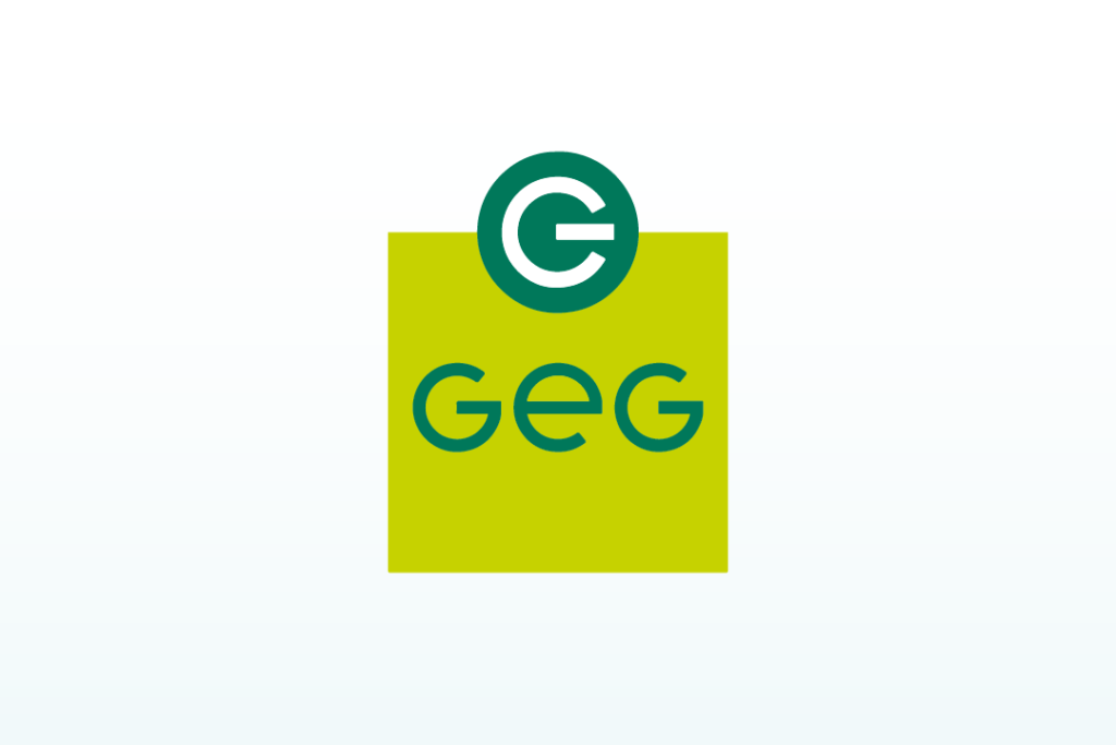 Logo GEG, fournisseur de gaz et d'électricité