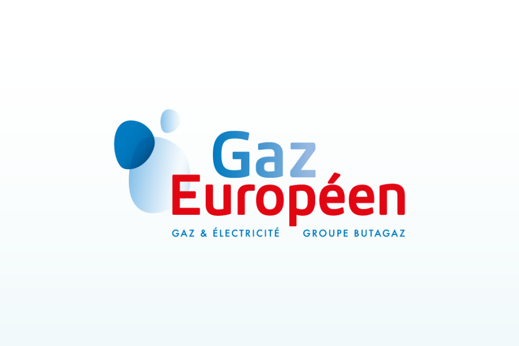 Logo Gaz Européen, fournisseur de gaz naturel en Europe