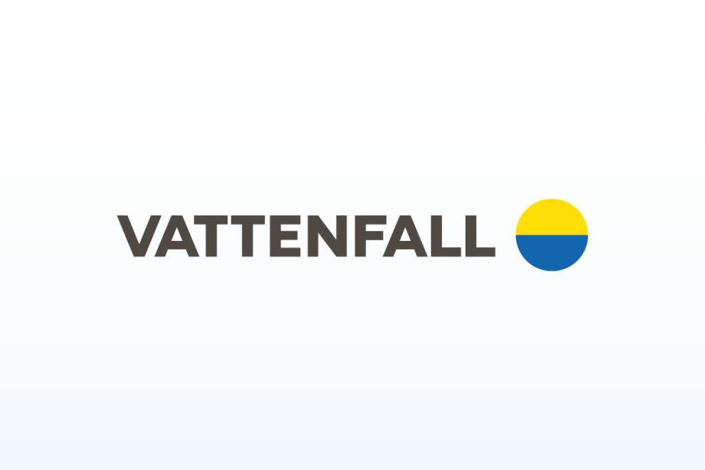 Logo Vattenfall, fournisseur suédois d'énergie