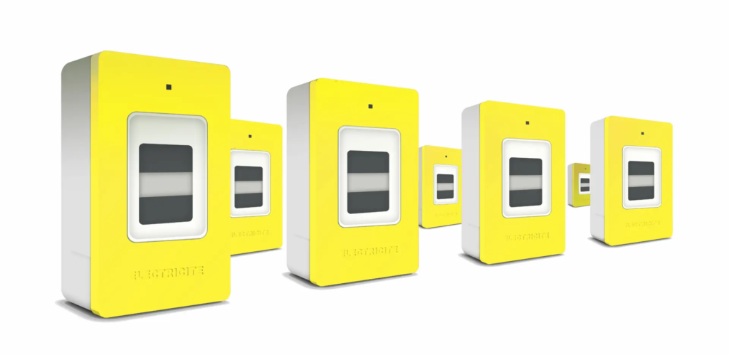 Compteurs jaune de chez EDF