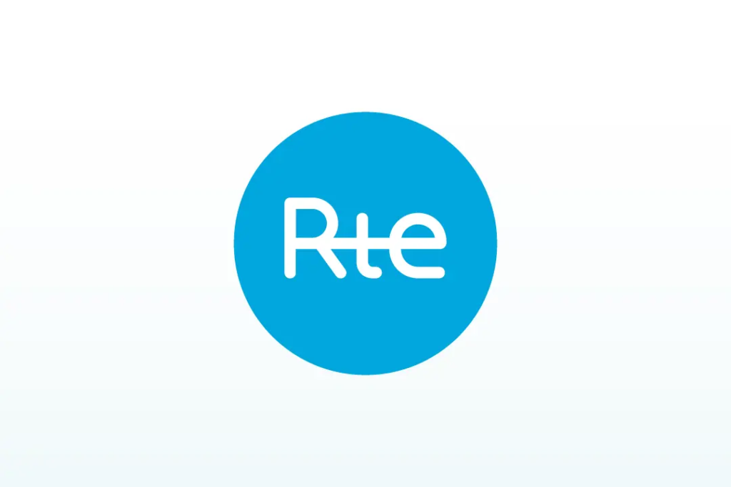 Logo RTE, Gestionnaire du réseau de transport d'électricité en France métropolitaine