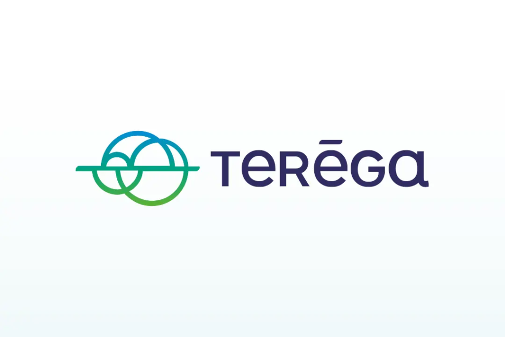 Logo Terega, l'une des deux entreprises en France responsables du transport de gaz naturel